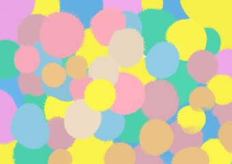 seamless background with balloons