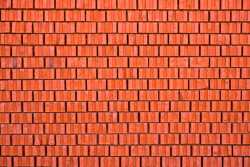 Obraz premium Mauerwerk aus rotem Ziegelstein