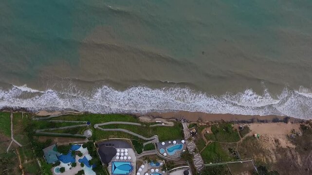 Praia de ponta negra em Natal - RN, Morro do careca (Ponta Negra Beach in Natal - RN, Morro do Careca)