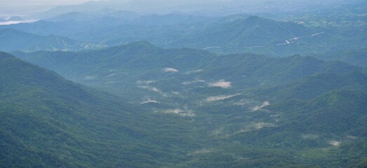 view from the top of mountain