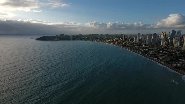 Praia de ponta negra em Natal - RN, Morro do careca (Ponta Negra Beach in Natal - RN, Morro do Careca)