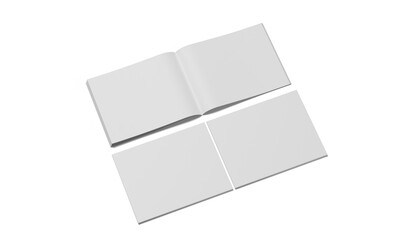 3D rendering Magazine Mockup for the best presentation of your product