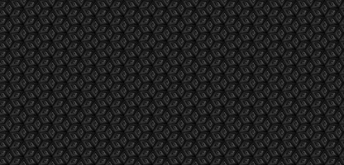 Abstract hexagonal geometric pattern background