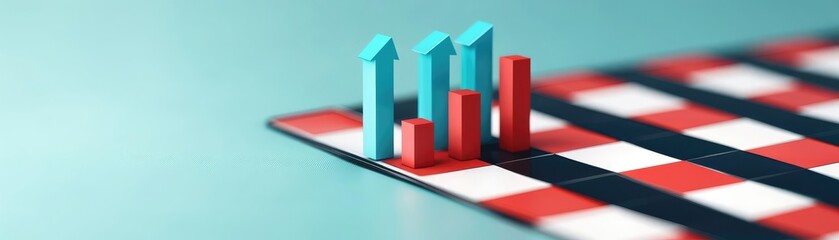 Fototapeta premium Fiscal policy, augmented reality analytics, virtual economic dashboard, sleek modern design, fintech technology