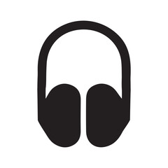 headphone  icon vector illustration