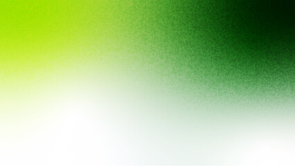 Abstract light and dark green grainy texture gradient background. Colorful digital background with grain soft noise effect pattern.