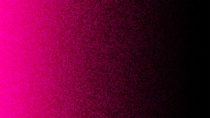 Abstract pink and dark pink grainy texture gradient background. Colorful digital background with grain soft noise effect pattern.
