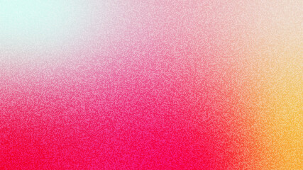 Abstract colorful grainy texture gradient background. Colorful digital background with grain soft noise effect pattern.