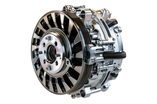 Alternator isolated on transparent background