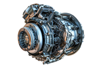 Automotive torque isolated on transparent background