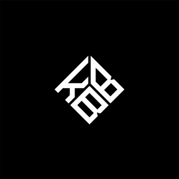 KBB letter logo design on black background. KBB creative initials letter logo concept. KBB letter design.