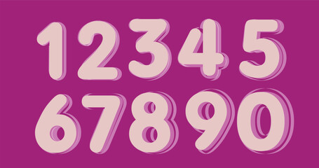 bold numbers collection