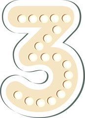 Elegant pearl number 3