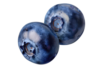 Blue berry isolated on transparent background