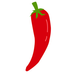 Red chili pepper Illustration 