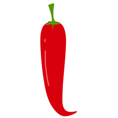 Red chili pepper Illustration 