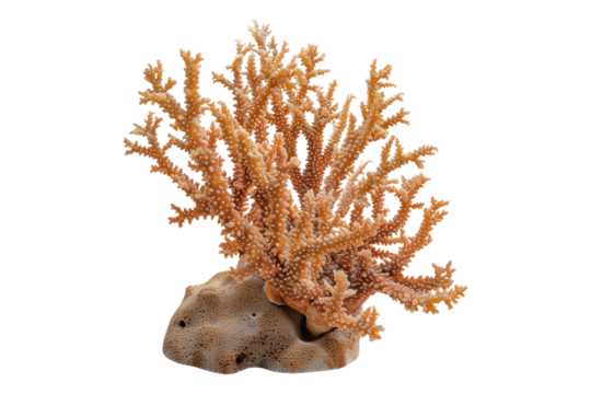 Corals isolated on transparent background