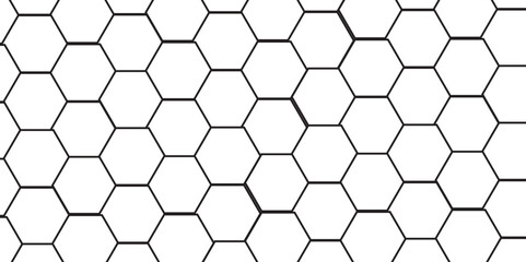 Abstract white 3d hexagon creative grid honeycomb structure mosaic pattern background. luxury minimal technology network abstraction tech digital tile vector wall banner  surface polygon background.