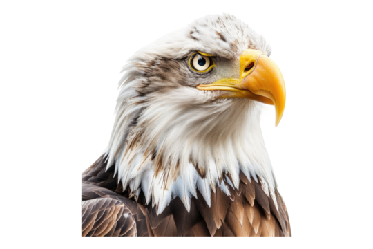 Eagle isolated on transparent background