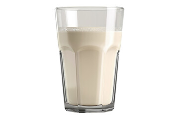 Glass of milk isolated on transparent background