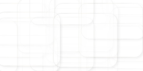 Fototapeta premium White triangular gradient seamless modern white and gray color technology concept geometric line vector. Abstract background with lines geomatics retro pattern of triangle shapes. 