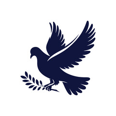 dove of peace isolated
