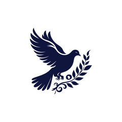 dove with wings