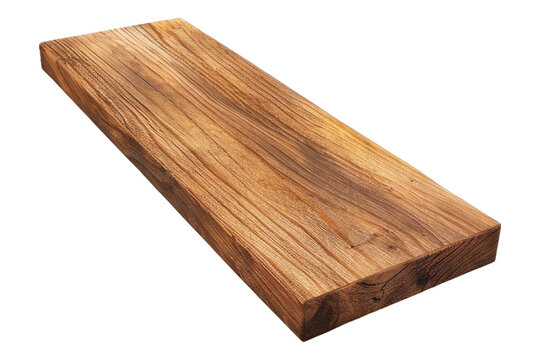 Iroko wood isolated on transparent background