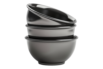 Mixing bowl isolated on transparent background
