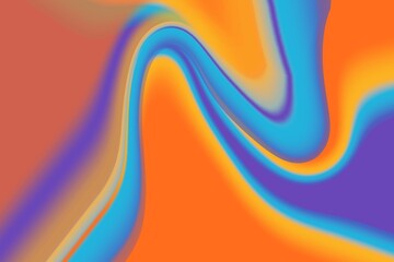 Fototapeta premium Abstract liquid background. Gradient mesh. Vibrant Gradient Background