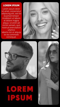Classy Modern Social Media Story Multi Panel Image Template