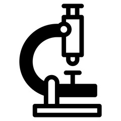 Vector Icon Microscope, Science, Scientific, Observation, Research