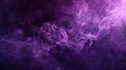 Obraz premium Purple smoke illustration