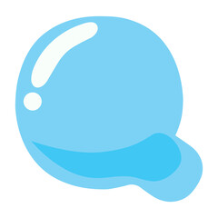 Sea Bubble Letter Q