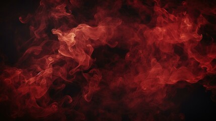 Fototapeta premium Vibrant dynamic fire and smoke background with intense flames in a dark space, ideal for digital art and creative projects.