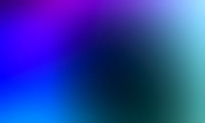 Abstract blurred background image of blue, purple colors gradient used as an illustration. Designing posters or advertisements.