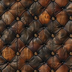 Naklejka premium Seamless abstract decorative leather pattern background