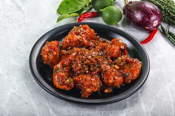 Chinese cuisine - Chicken manchurian gravy