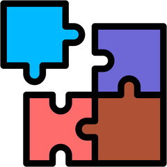 Vector Icon Puzzle, Puzzle Piece, Kids, Puzzle Game, Game, Creativity