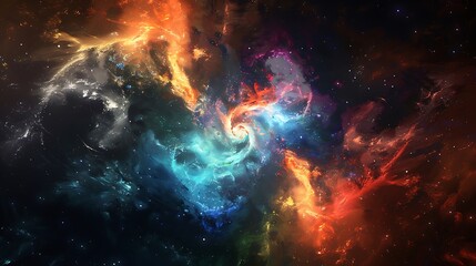background with stars