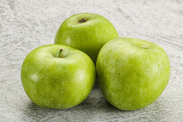 Sweet and juicy green apple
