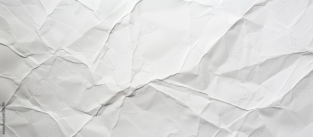 Fototapete white paper cardboard texture background with a blank sheet for an abstract copy space image.