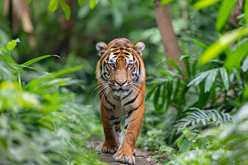tiger in the asian jungle © kucindacat