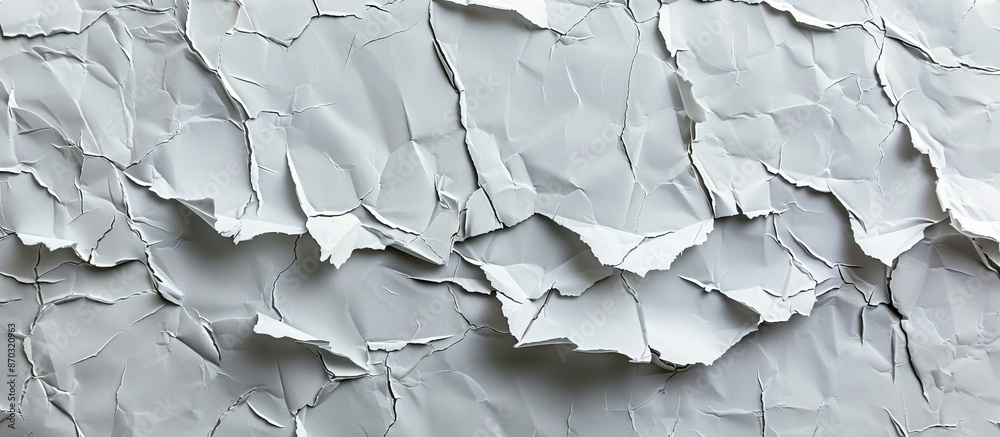 Aufkleber Background with a gray paper pattern texture and copy space image.