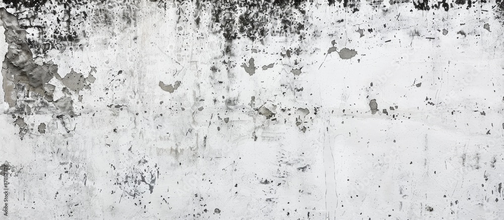 Aufkleber White concrete wall texture with space for image placement. with copy space image. Place for adding text or design