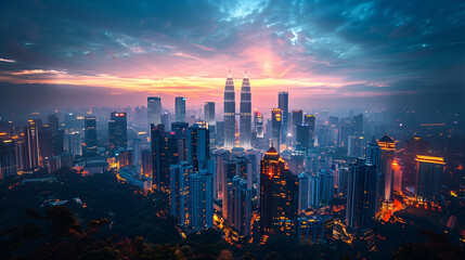 Obraz premium city view