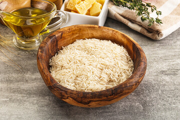 Indian cuisine - raw basmati rice