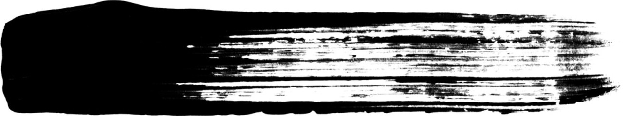 brush stroke isolated on white background