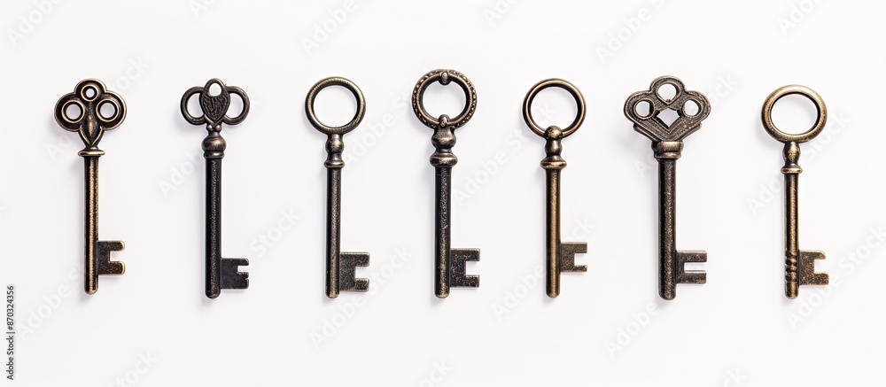 Poster Keys displayed on a plain white background with room for additional images.