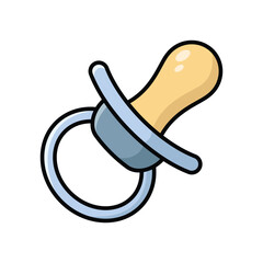 baby nipple icon vector design template simple and clean